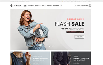 Donald html5 template demo-2
