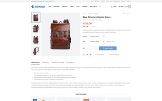 Donald html5 template